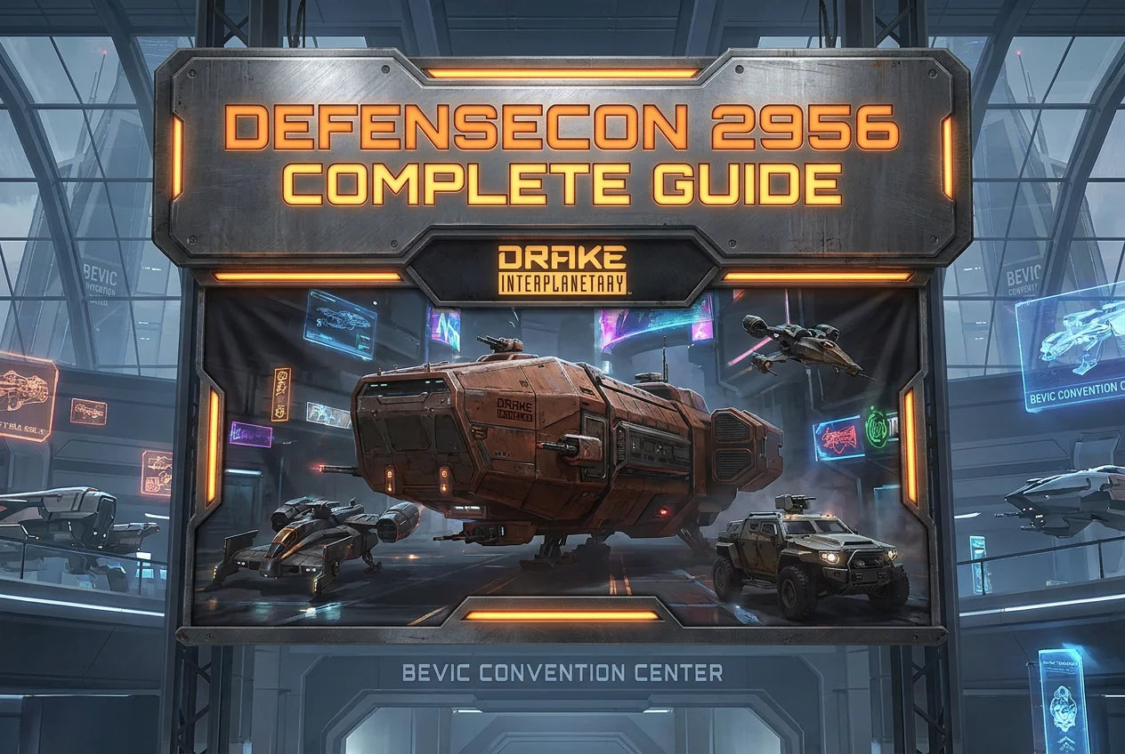 Drake DefenseCon 2956 Complete Guide: All Ships, Schedule & What to Buy | ORONST ORBITAL Guide