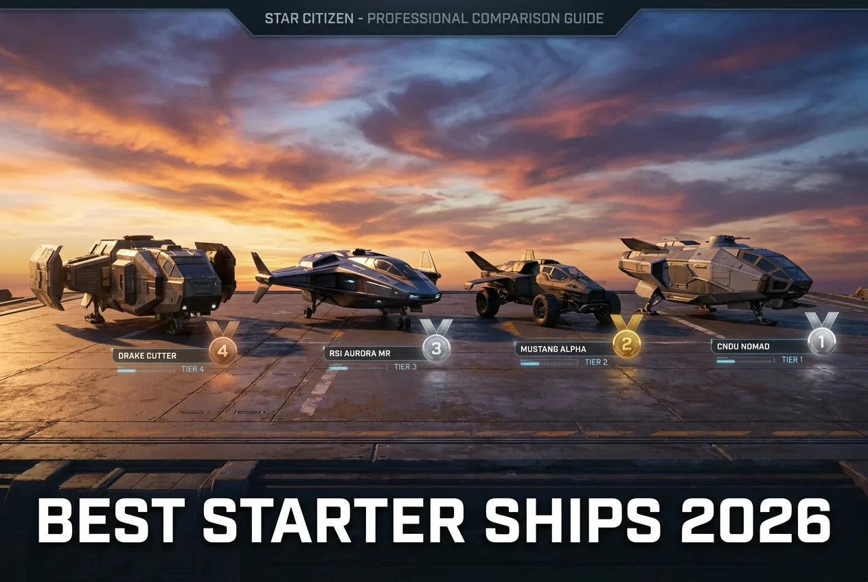 Star Citizen Starter Ships 2026: Best Picks for New Backers | ORONST ORBITAL Guide