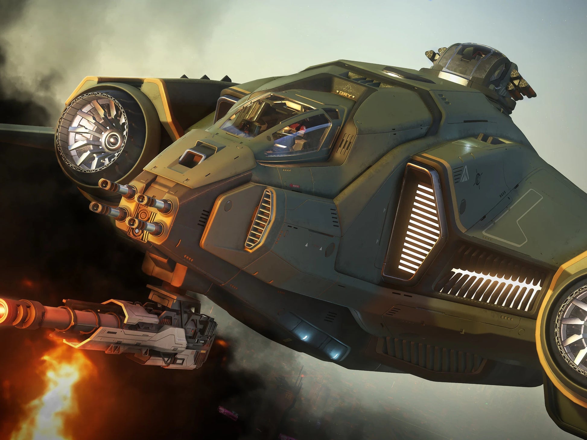 Vanguard Harbinger - Standalone Ship | Aegis Dynamics | ORONST ORBITAL