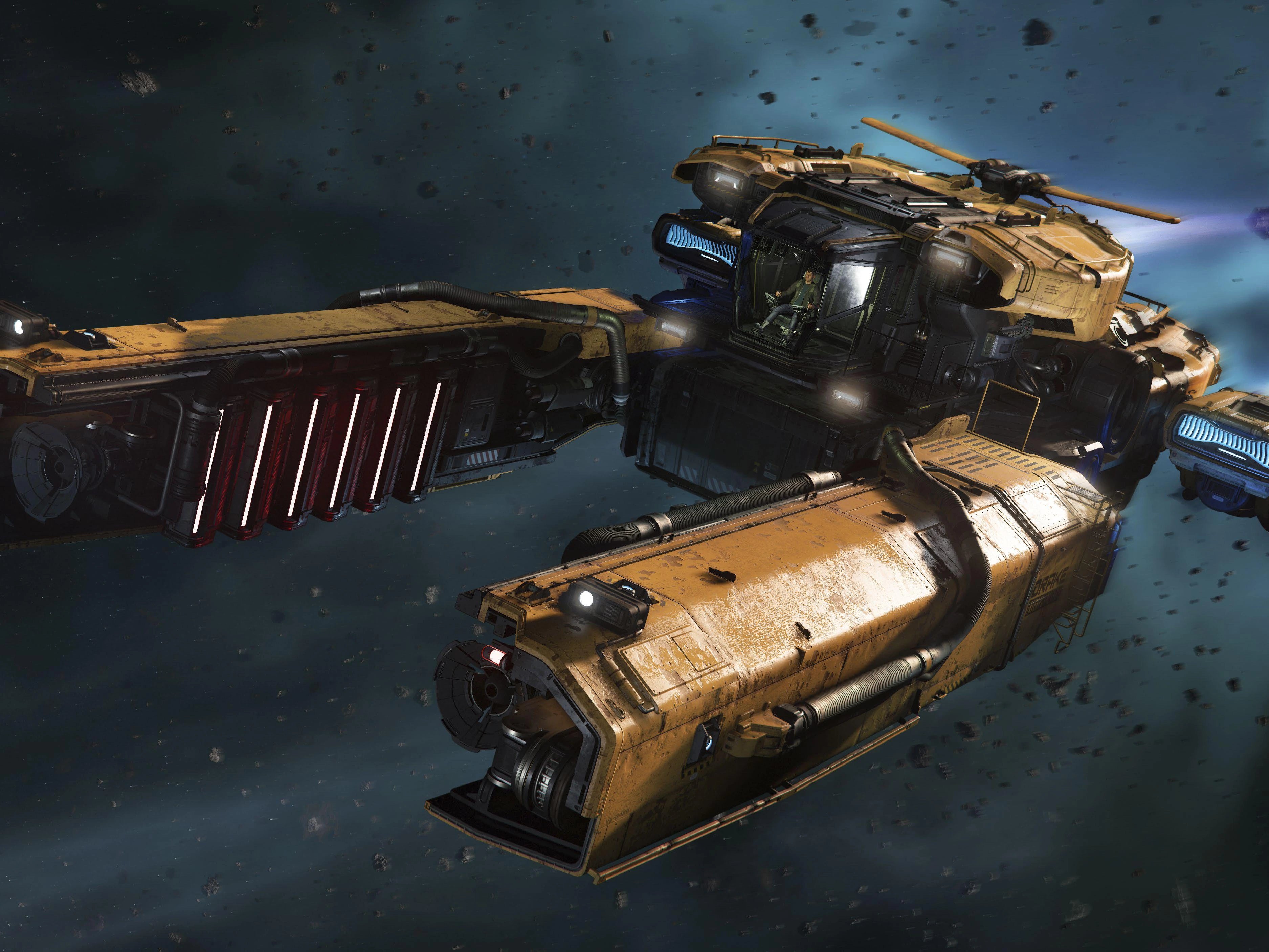 Drake Vulture - Solo Salvage Ship | ORONST ORBITAL