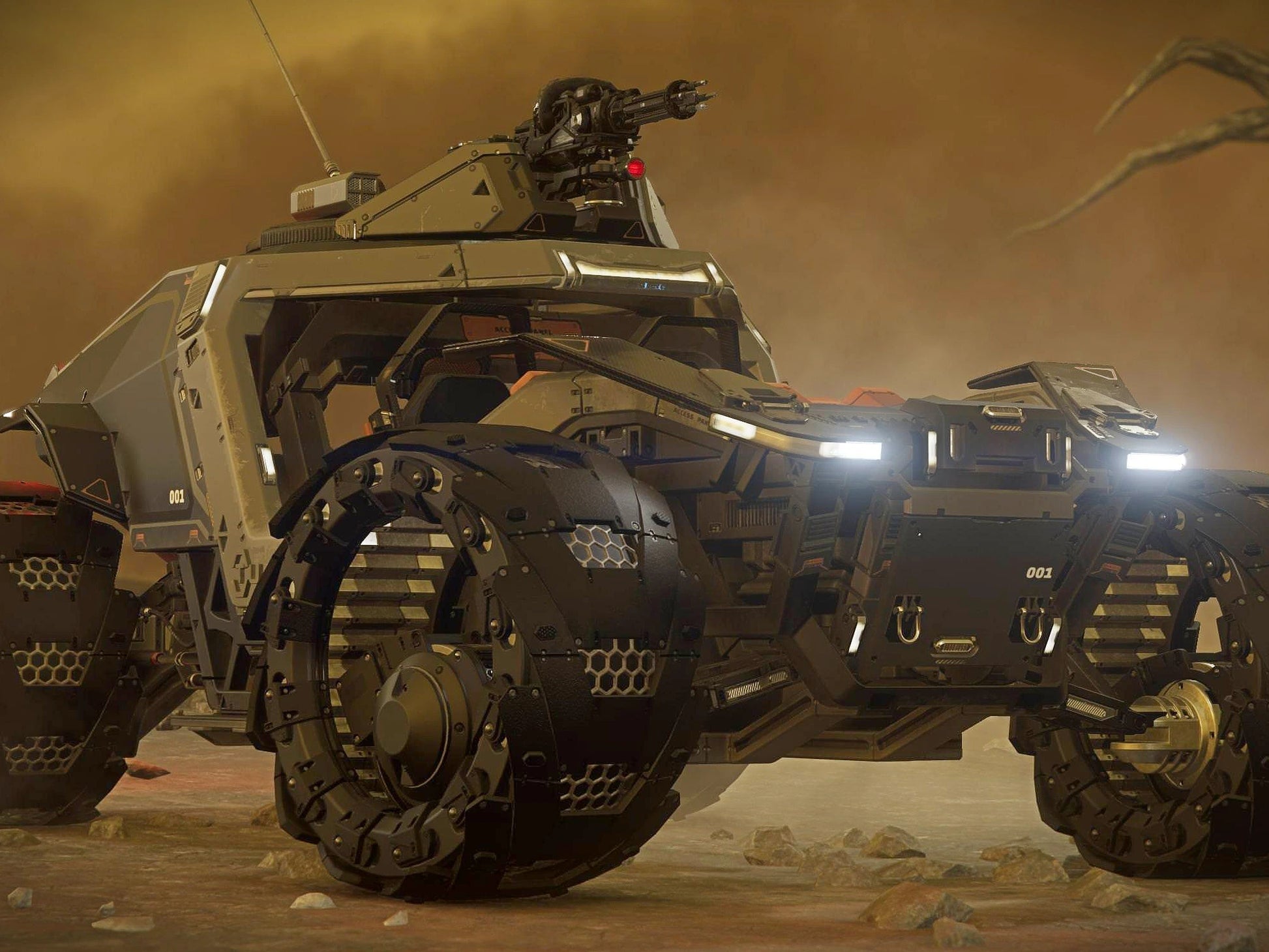 Tumbril Cyclone TR - Troop Transport | ORONST ORBITAL