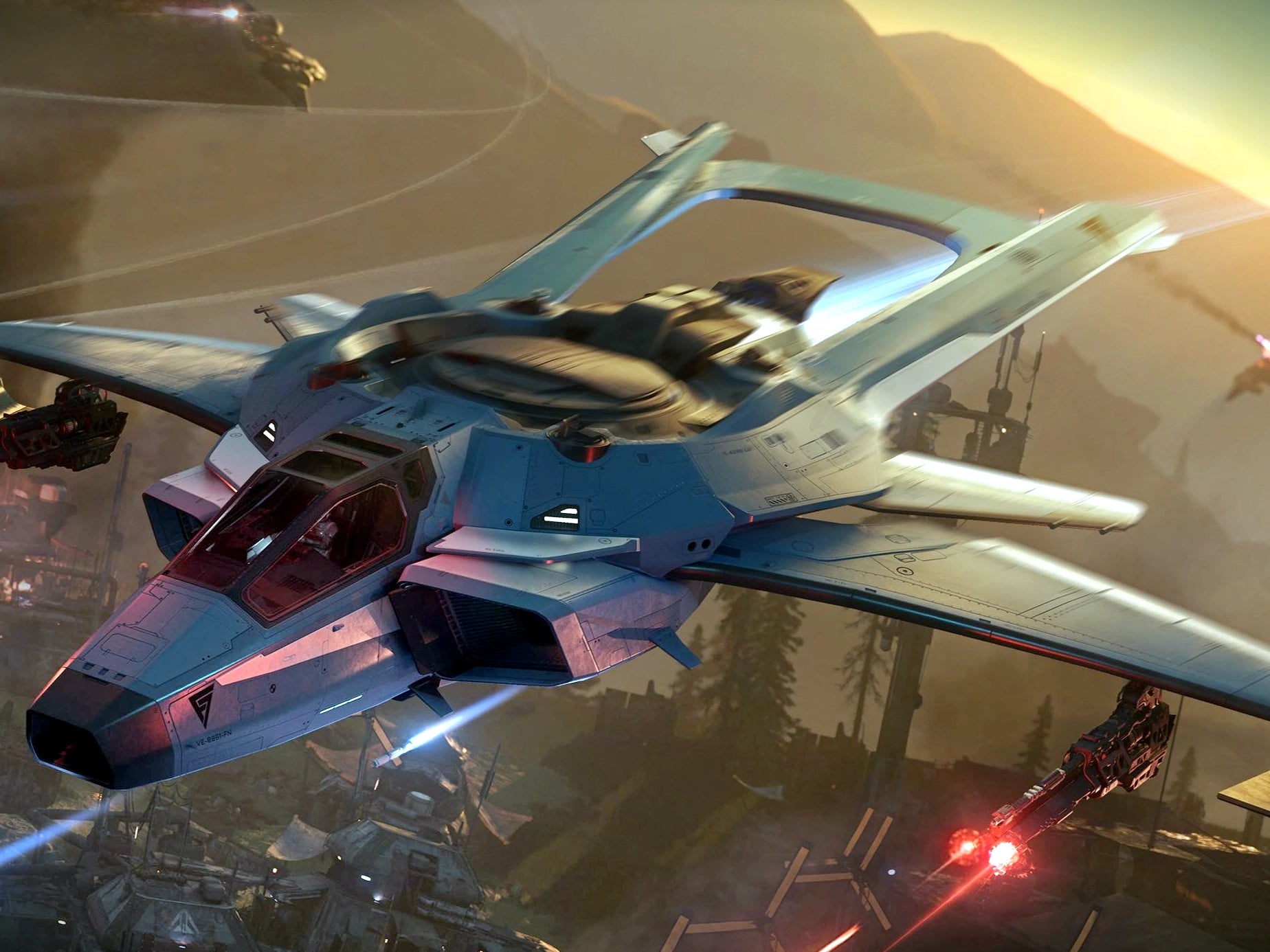F7C Hornet Mk II - Standalone Ship | Anvil Aerospace | ORONST ORBITAL