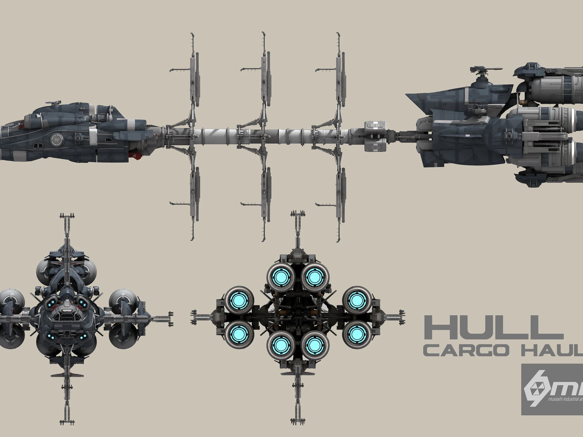 Hull D - Standalone Ship | MISC | ORONST ORBITAL