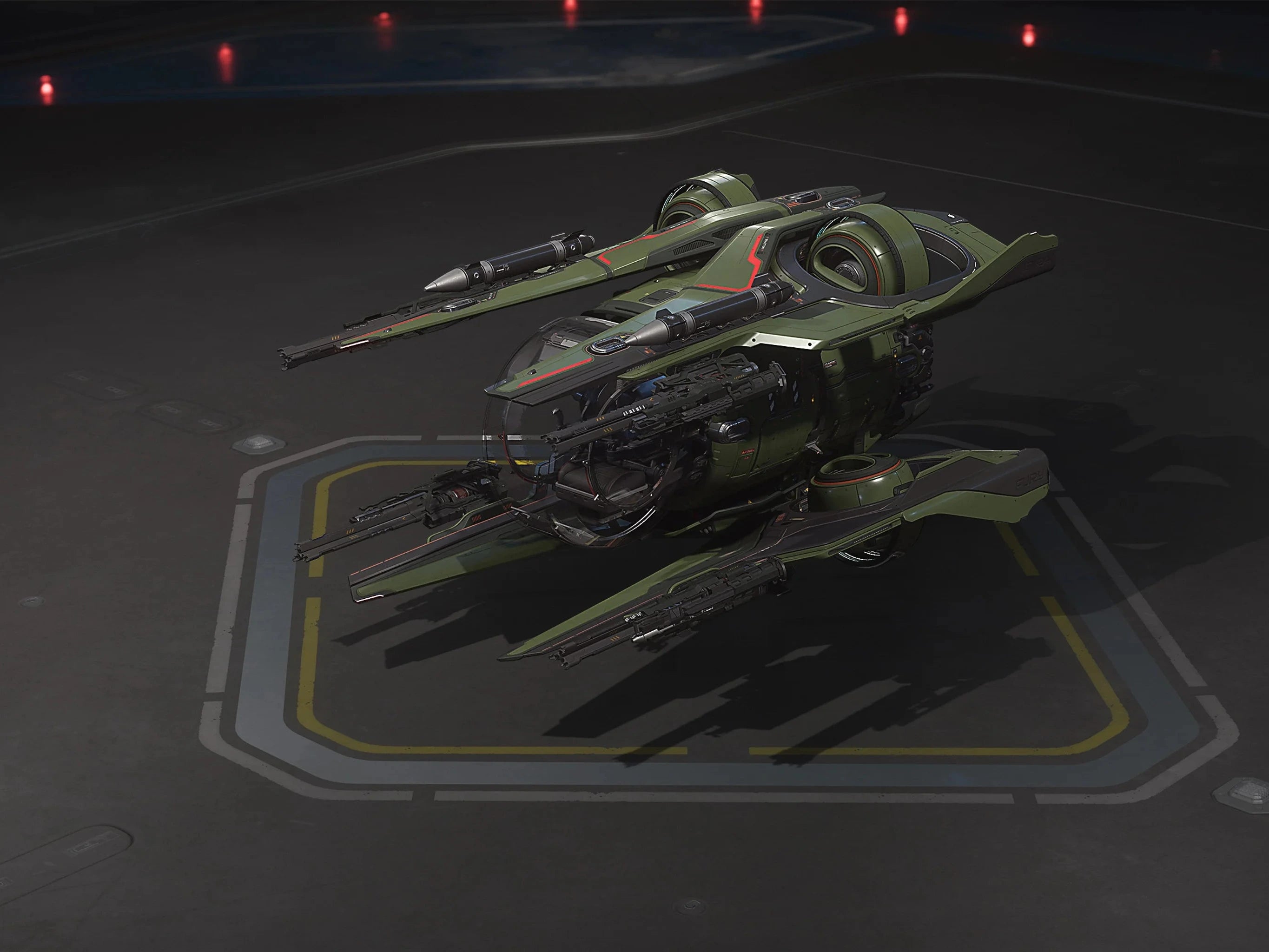 Fury - Leatherback Paint | Star Citizen | ORONST ORBITAL