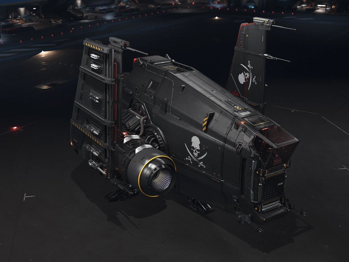 Clipper - Skull and Crossbones Paint | Star Citizen | ORONST ORBITAL