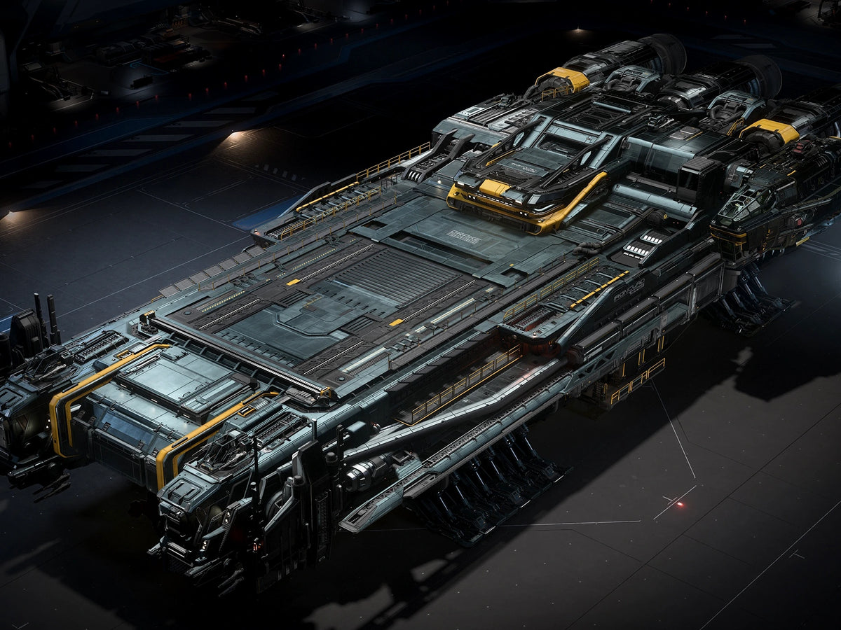Ironclad - Aquamarine Paint | Star Citizen | ORONST ORBITAL