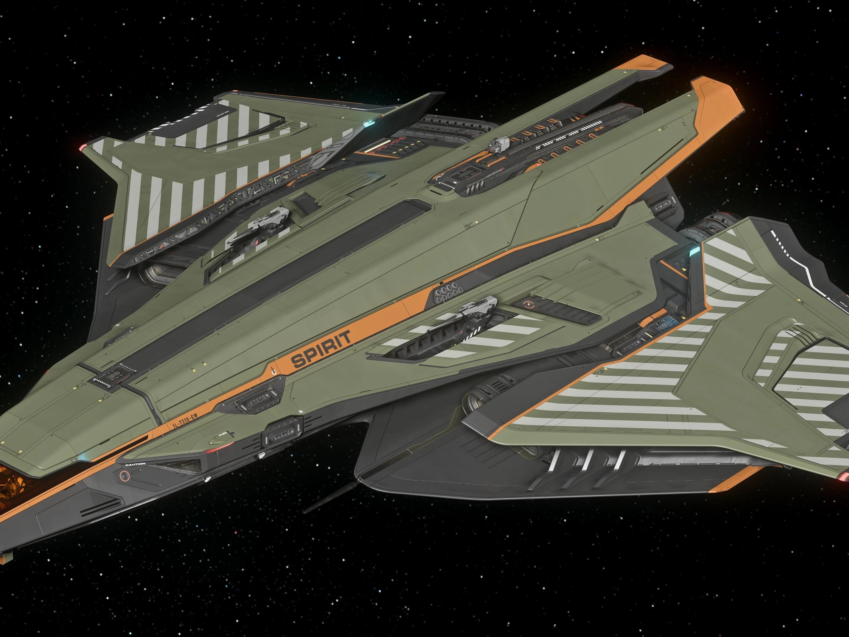 Spirit - Intrepid Paint | Star Citizen | ORONST ORBITAL