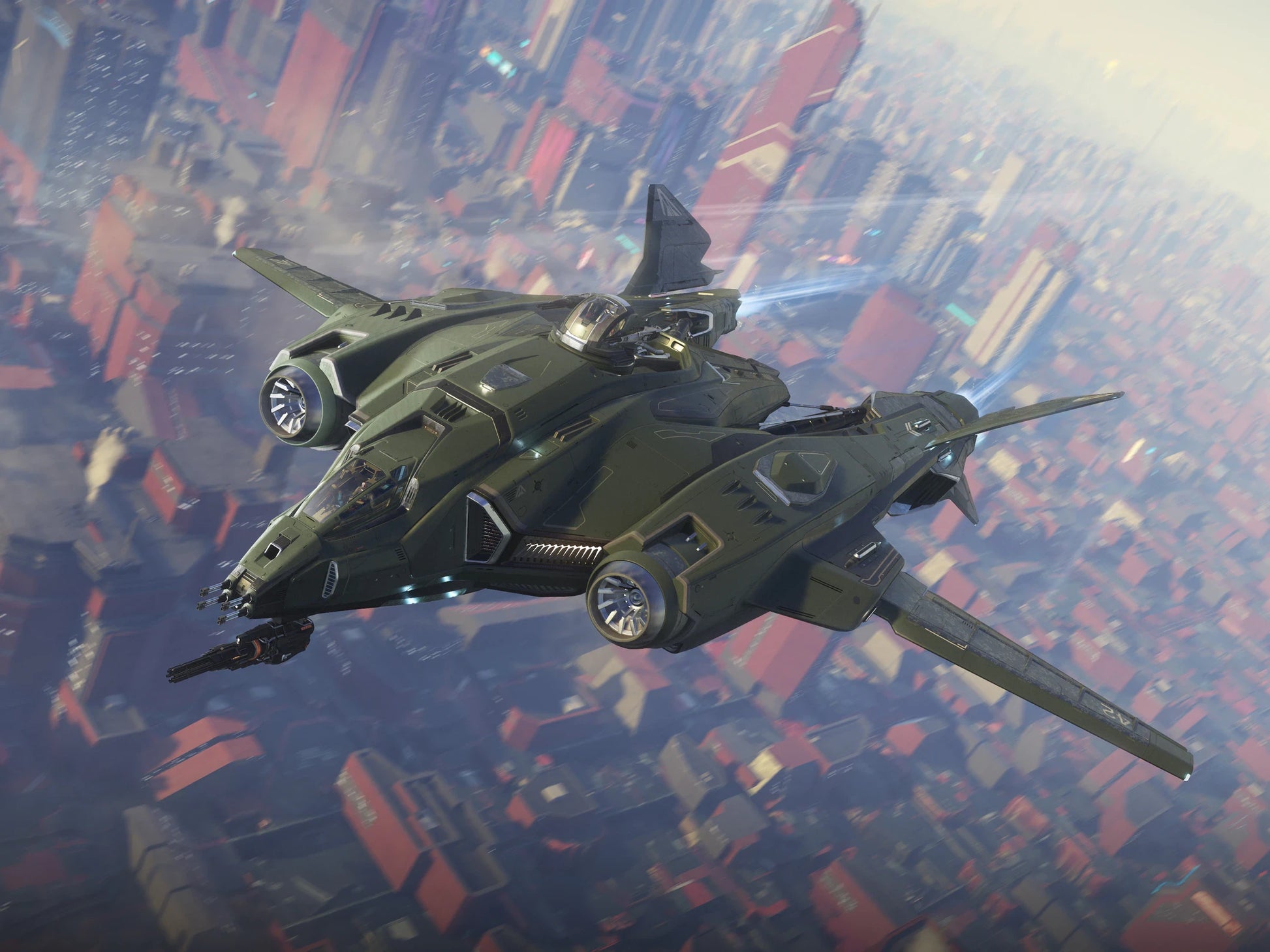 Vanguard Hoplite - Standalone Ship | Aegis Dynamics | ORONST ORBITAL