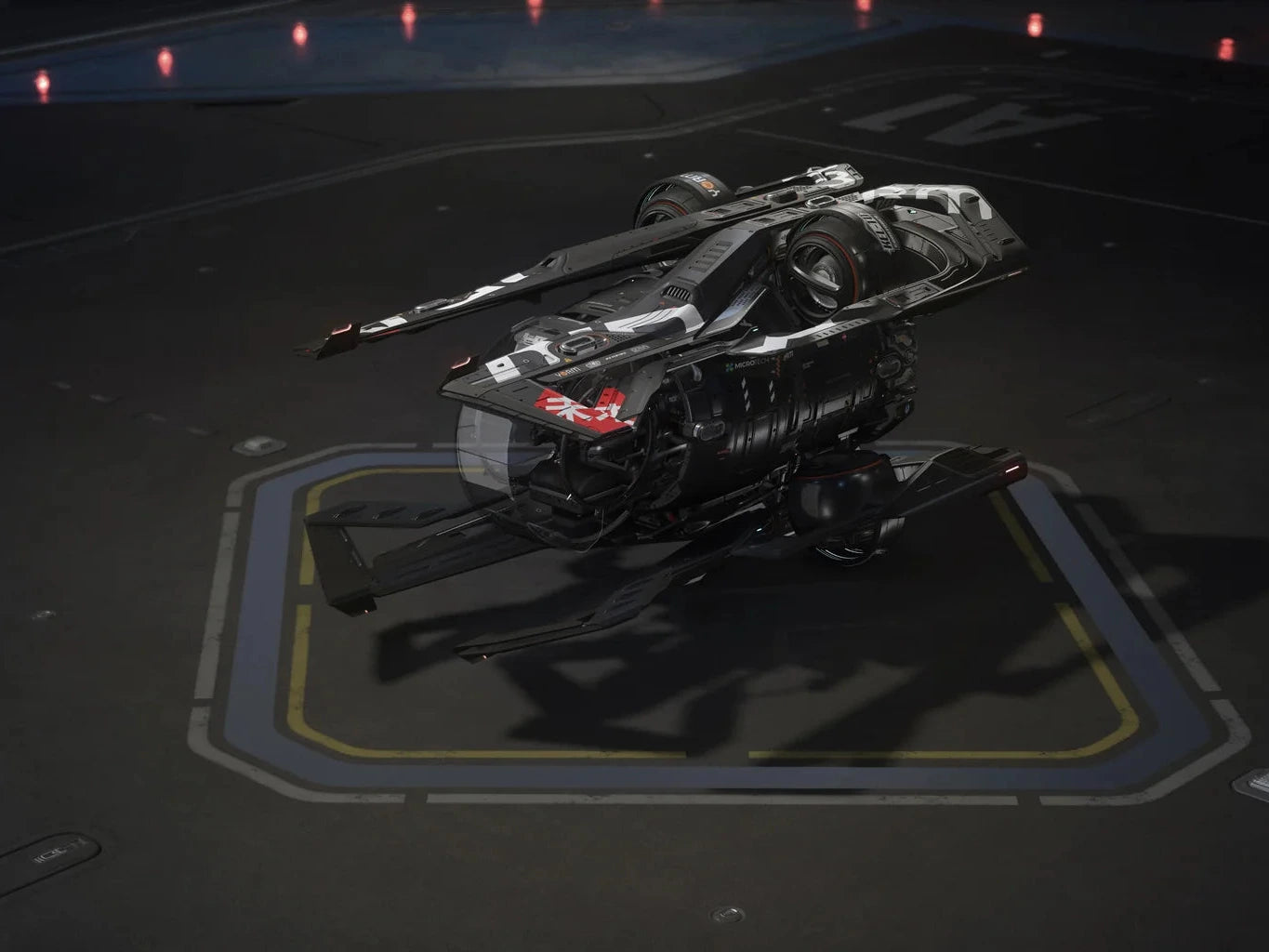 Fury - Black Star Paint | Star Citizen | ORONST ORBITAL