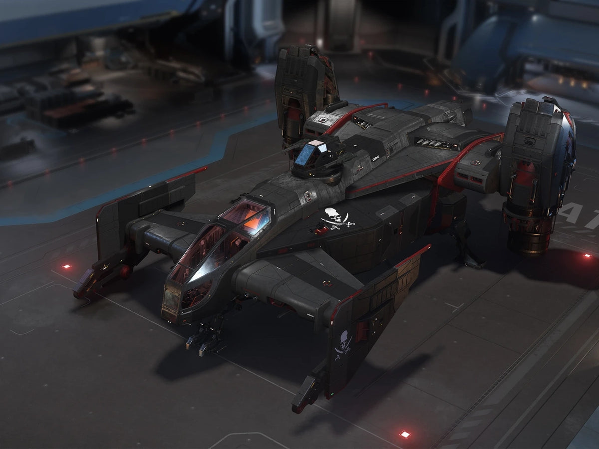 Cutlass Black - Skull and Crossbones Paint | Star Citizen | ORONST ORBITAL