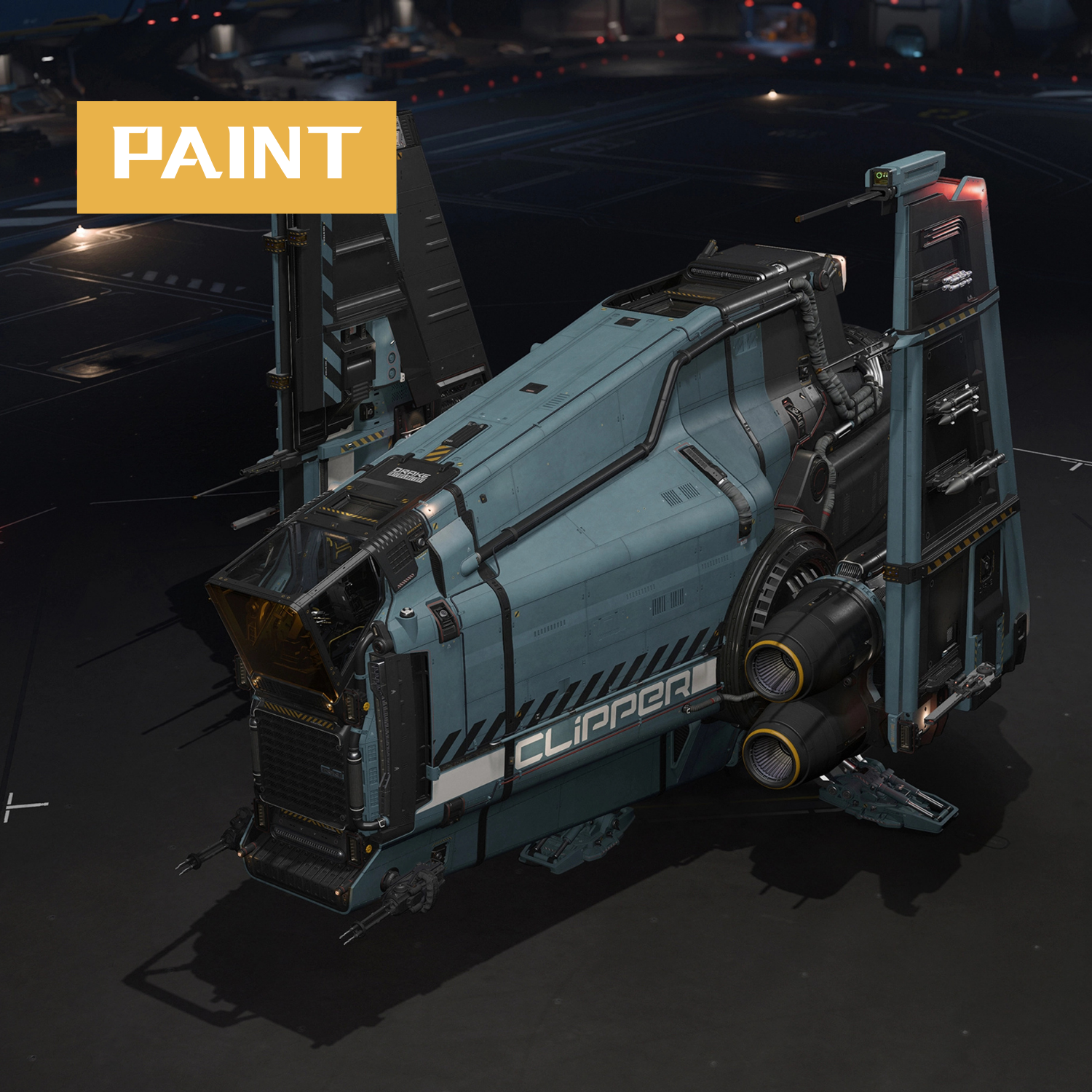 Clipper - Cerulean Paint