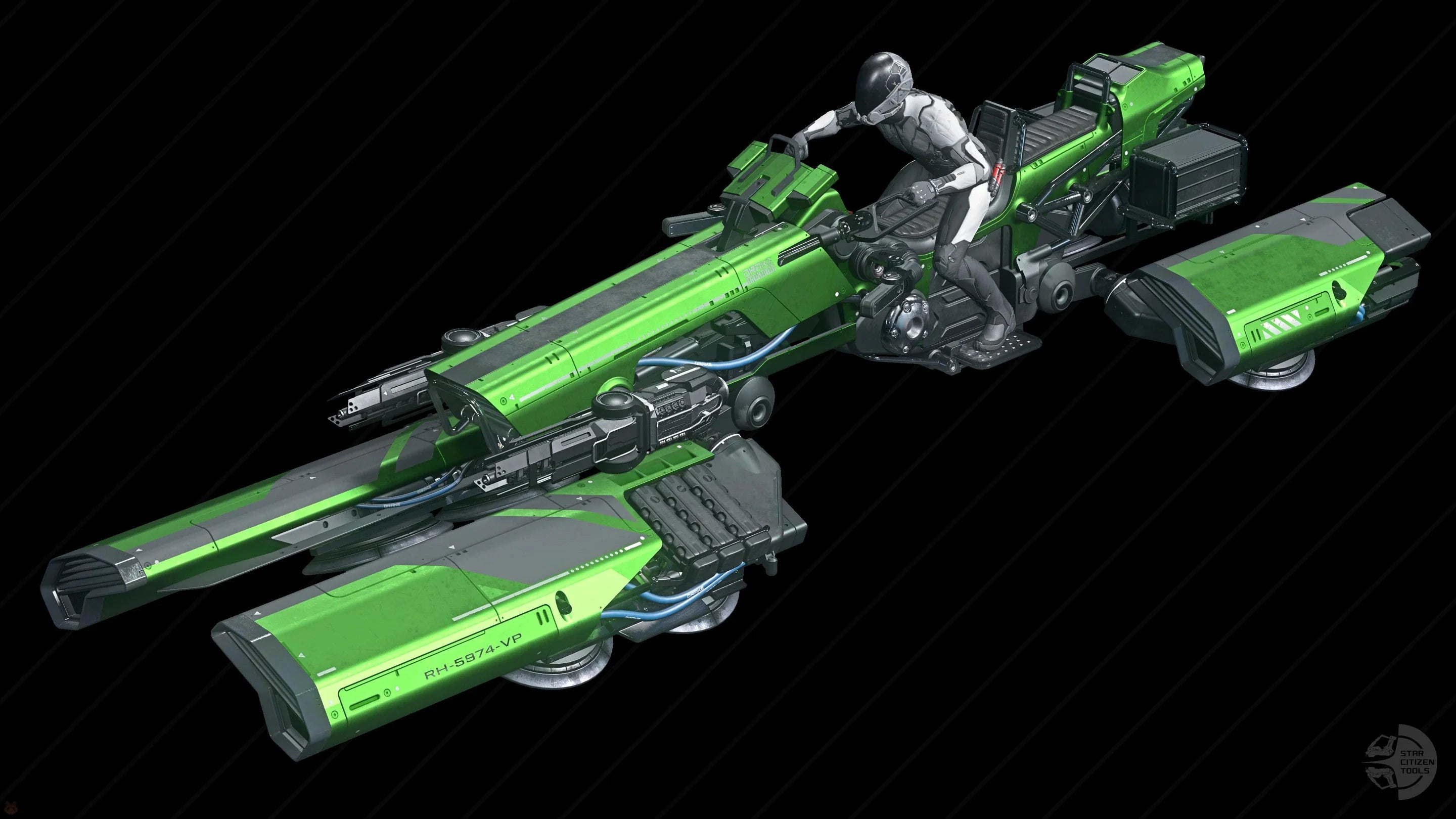 Dragonfly - Ghoulish Green Paint
