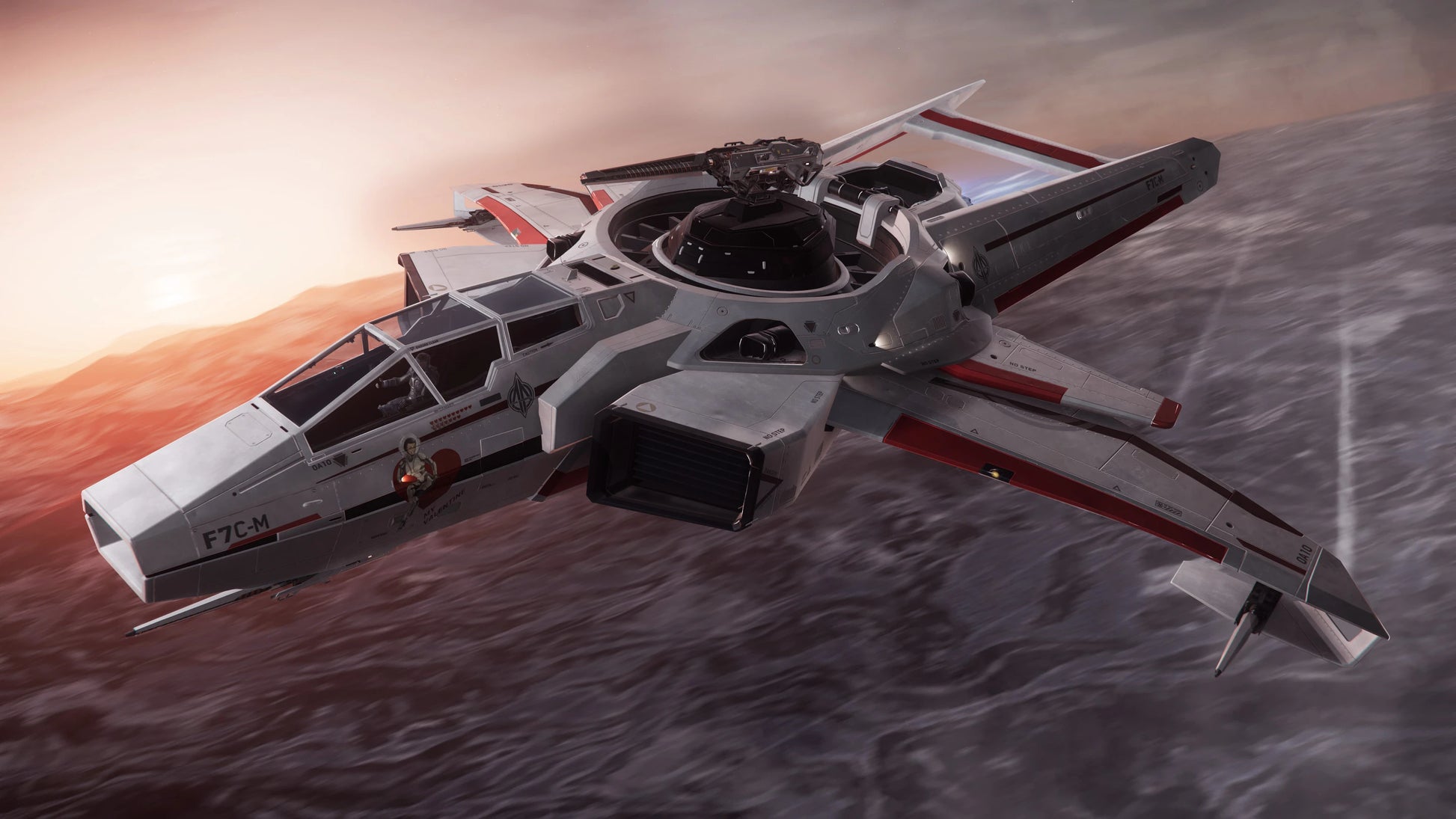 F7C-M Super Hornet Heartseeker Mk I - Standalone Ship | Star Citizen | ORONST ORBITAL