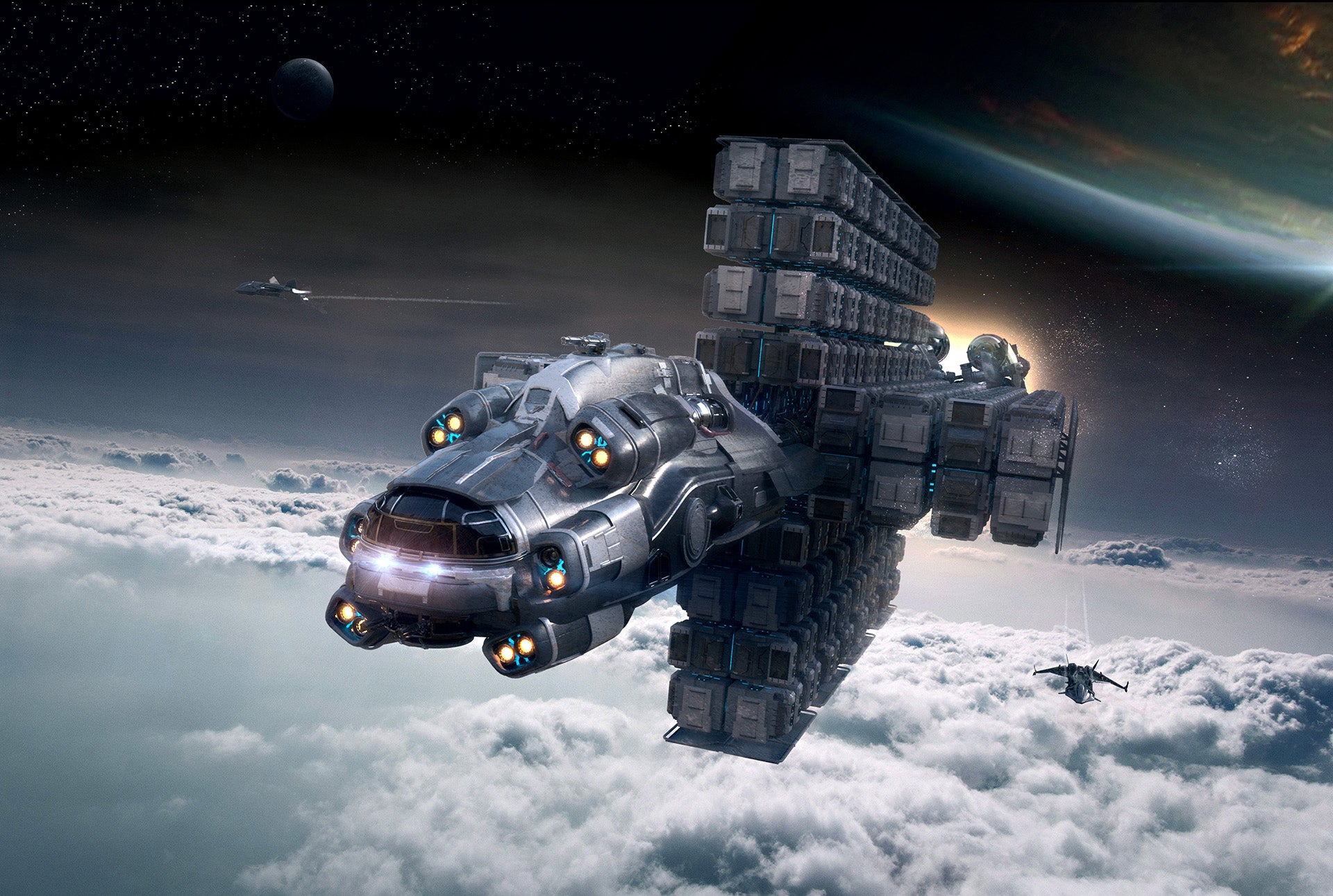 Hull E - Standalone Ship | Star Citizen | ORONST ORBITAL