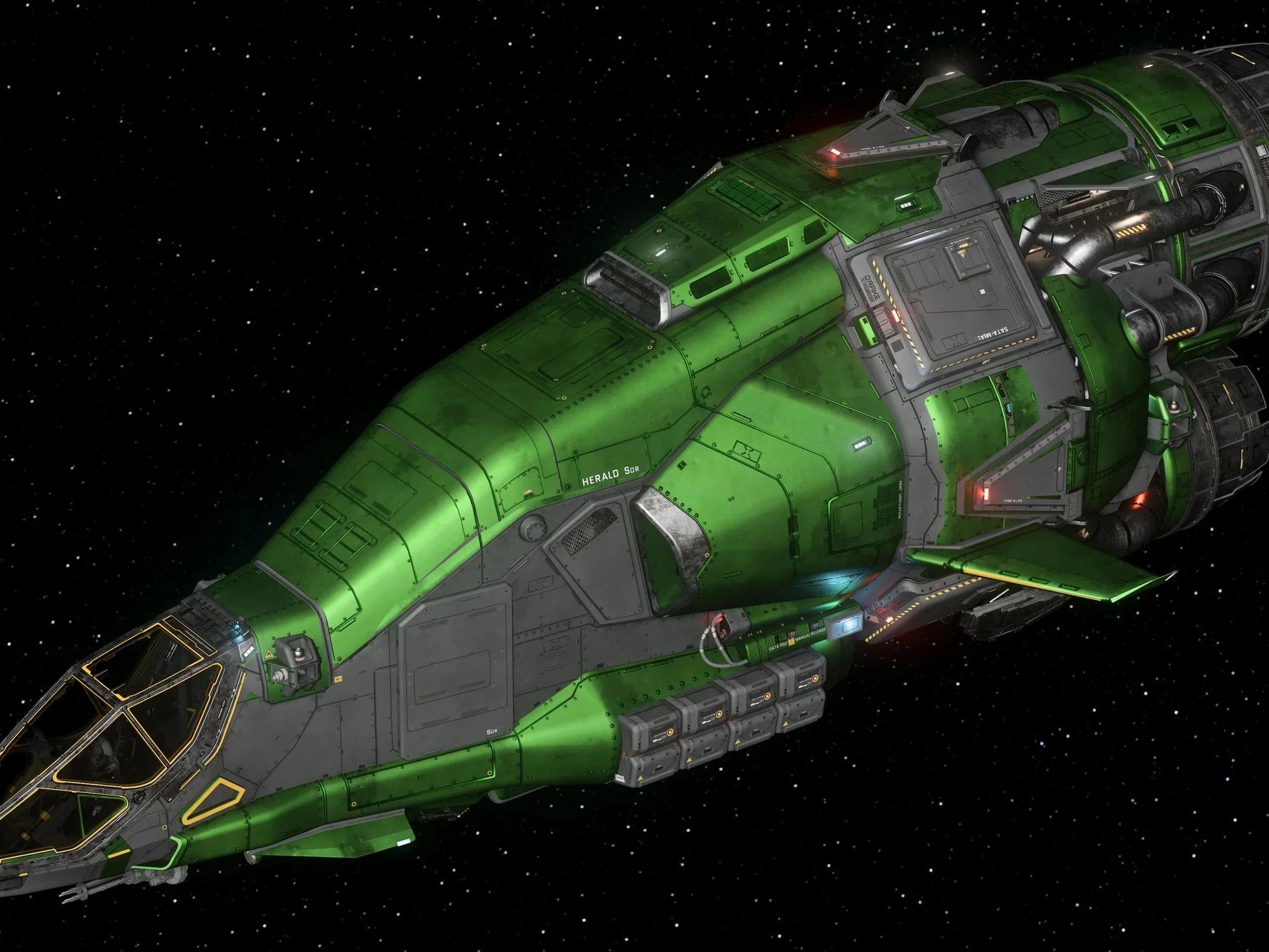 Herald - Ghoulish Green Paint | Star Citizen | ORONST ORBITAL