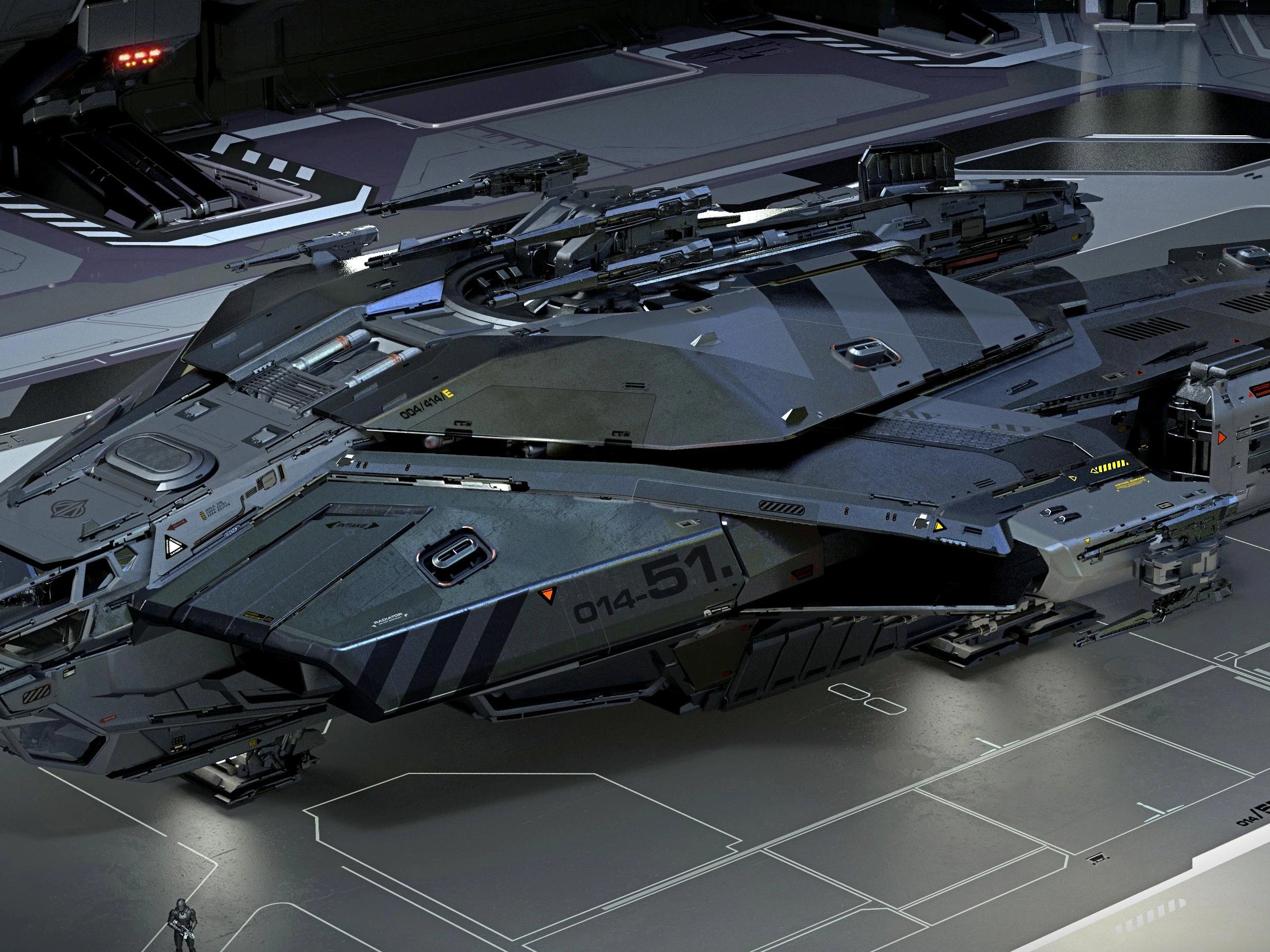 Paladin - Shadowfall Paint | Star Citizen | ORONST ORBITAL
