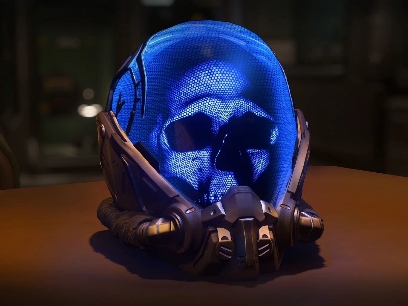 CC Azrael Sapphire Helmet - Subscriber Store