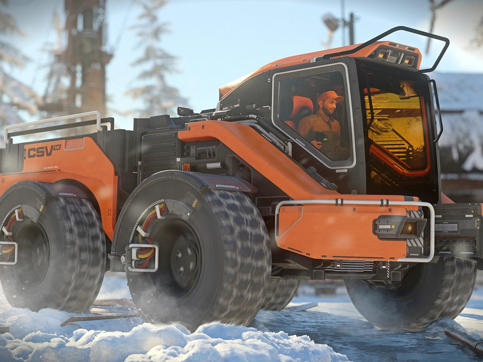 ARGO CSV-SM - Construction Supply Vehicle | ORONST ORBITAL