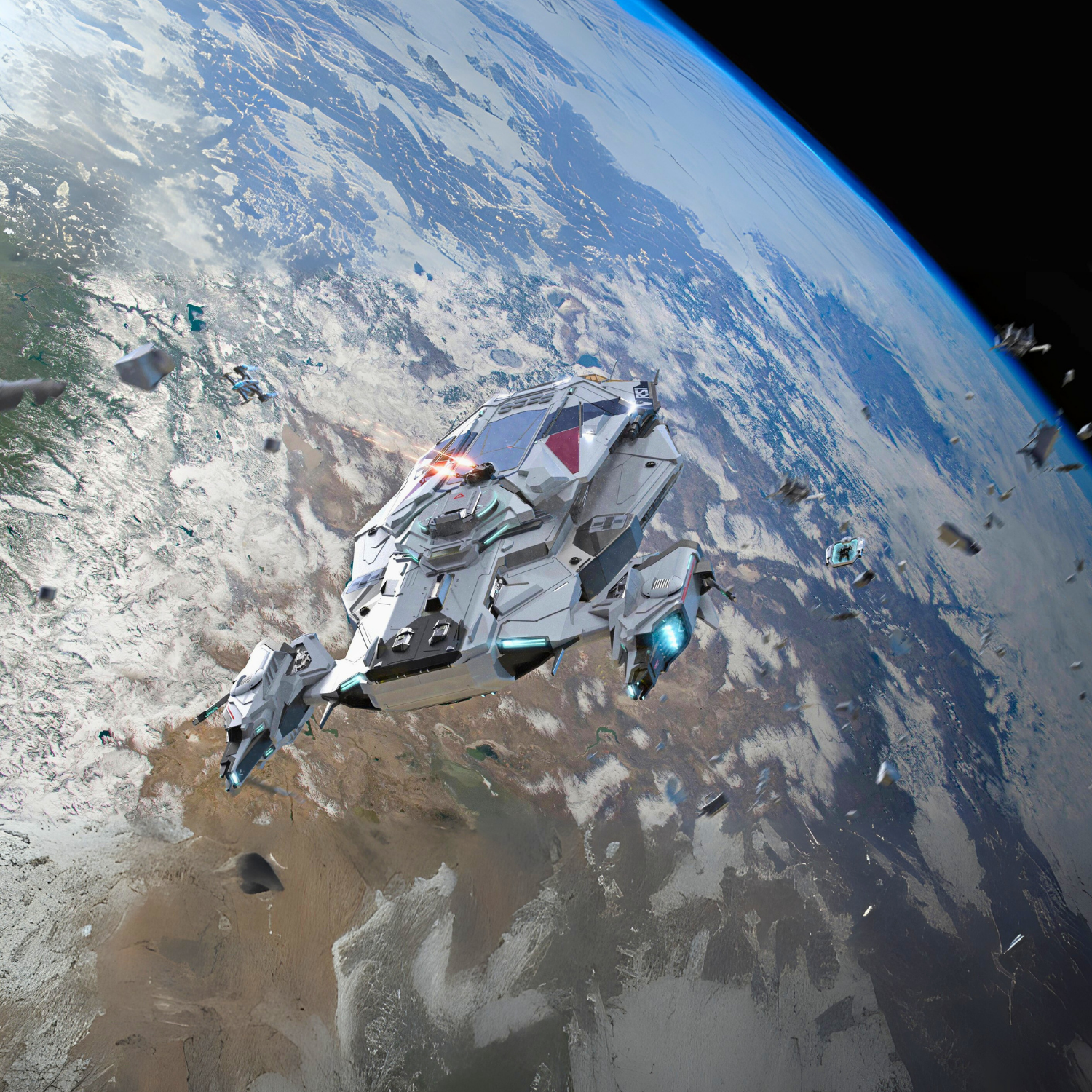 Apollo Medivac + Module - Standalone Ship