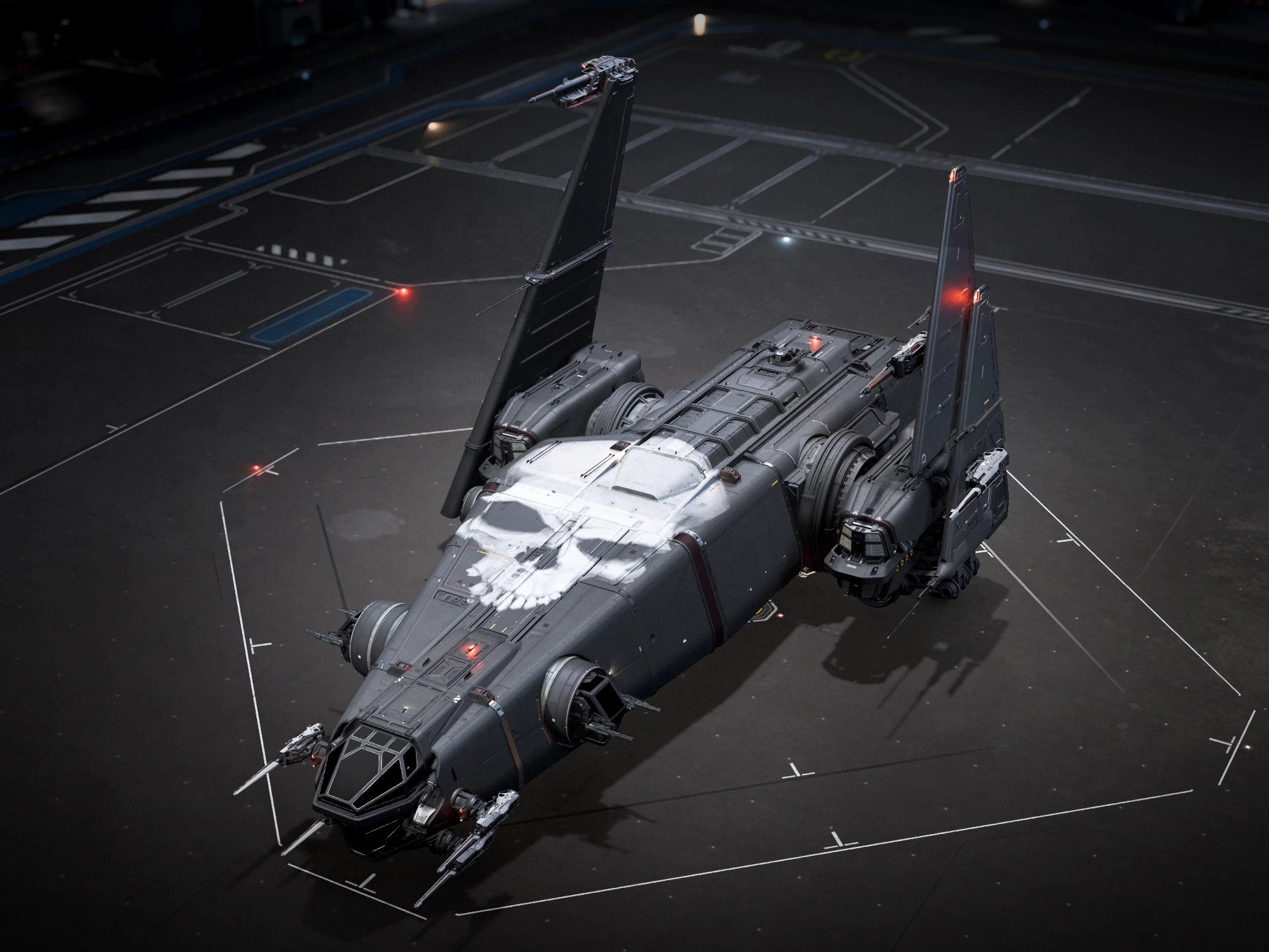 Corsair - Skullcrusher Paint | Star Citizen | ORONST ORBITAL