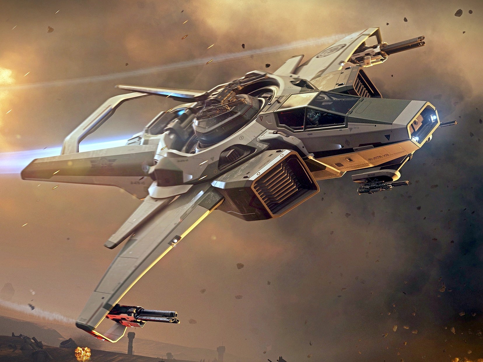 F7A Military Hornet Mk I LTI - Original Concept | Star Citizen | ORONST ORBITAL
