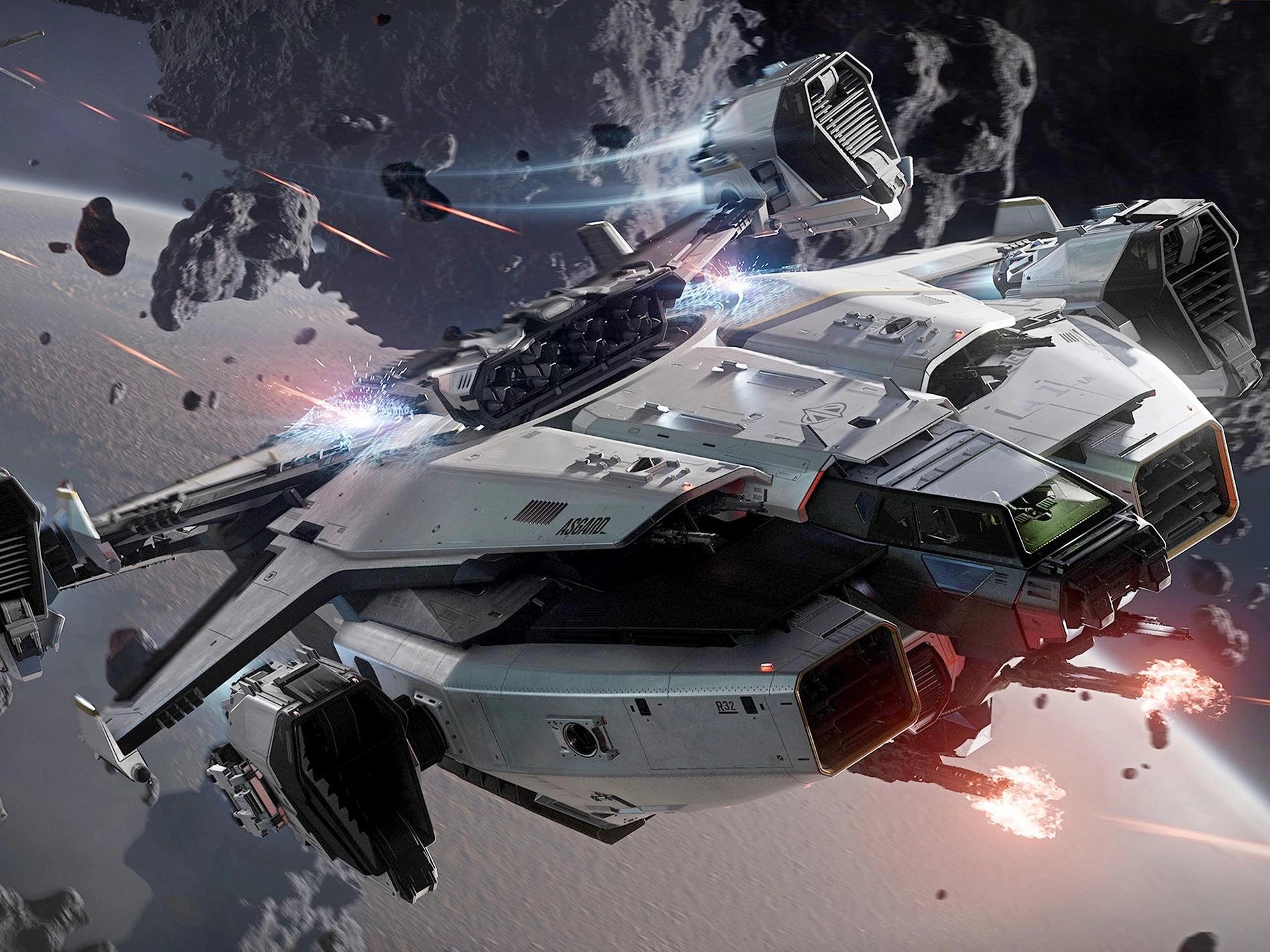 Asgard - Standalone Ship | Star Citizen | ORONST ORBITAL
