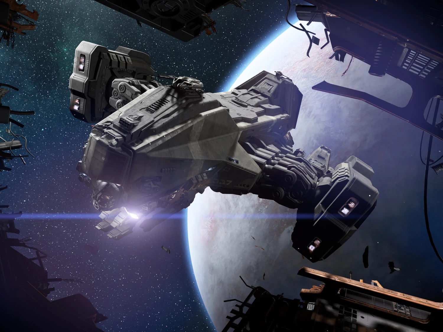 Aegis Reclaimer - Heavy Salvage Ship | ORONST ORBITAL