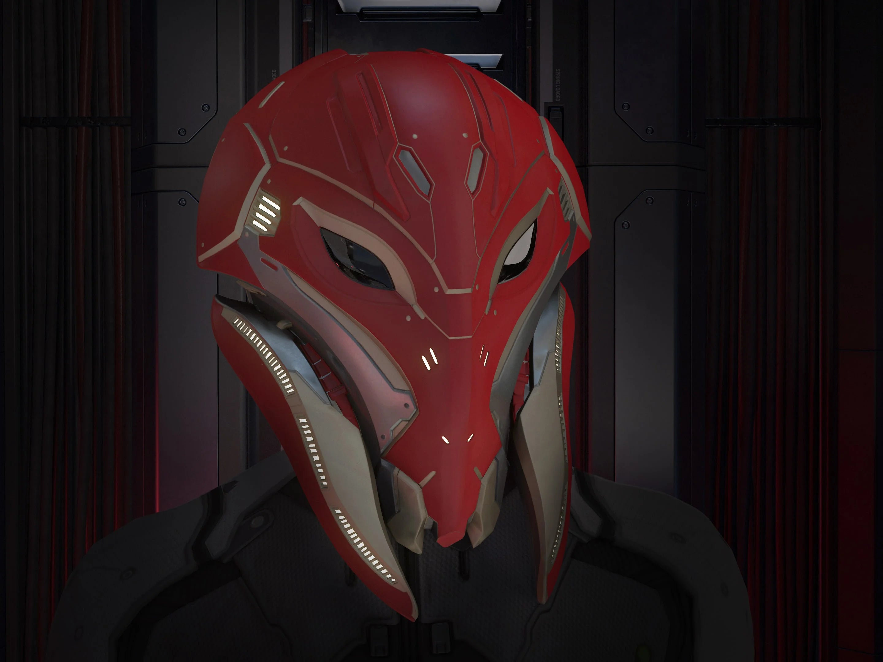 Mandible "Firestrike" Helmet - Subscriber Store