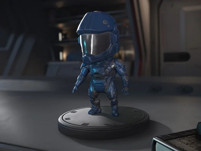 Sakura Fun Blue ORC-mkX Armor Bobblehead - Subscriber Store