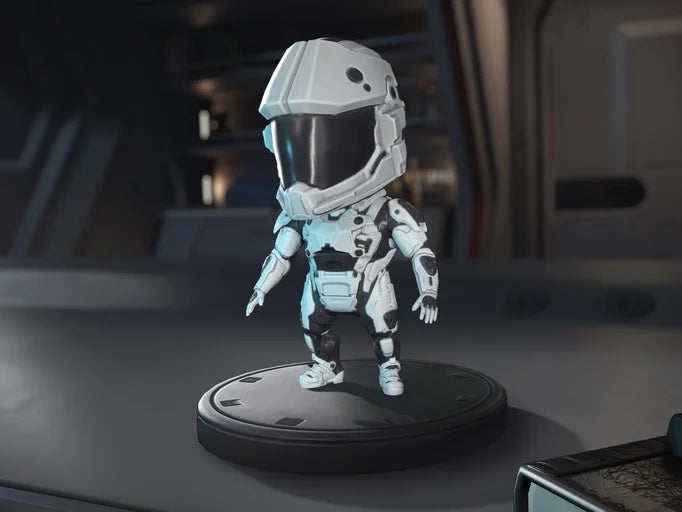 Sakura Fun White ORC-mkX Armor Bobblehead - Subscriber Store
