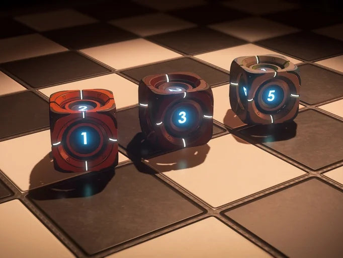 Six-Sided Rotating Dice Set - Subscriber Store