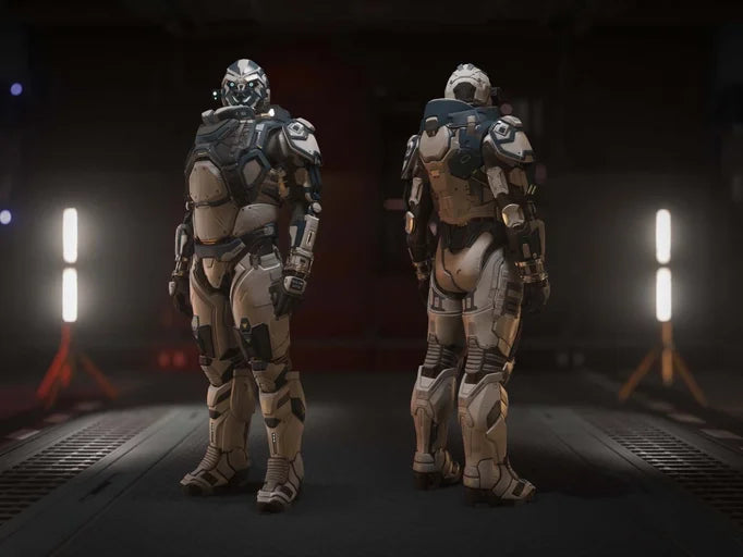 Voidripper Sea Shiver Helmet with Defiance Armor Hailstorm - Subscriber Store