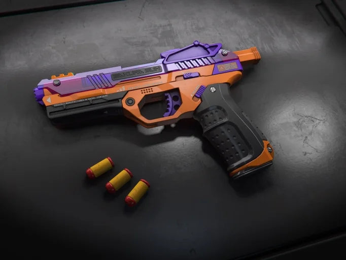 WowBlast "Orange" Desperado Toy Pistol - Subscriber Store