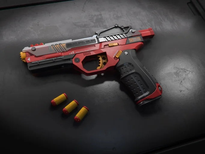 WowBlast "Red" Desperado Toy Pistol - Subscriber Store