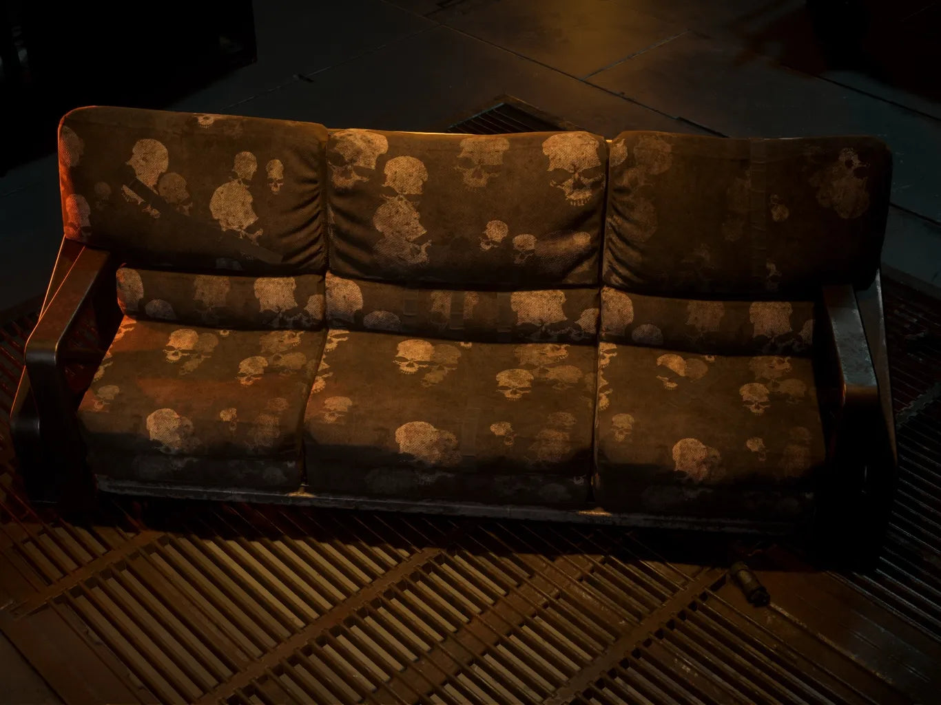 Salvaged Skull Couch - Subscriber Store