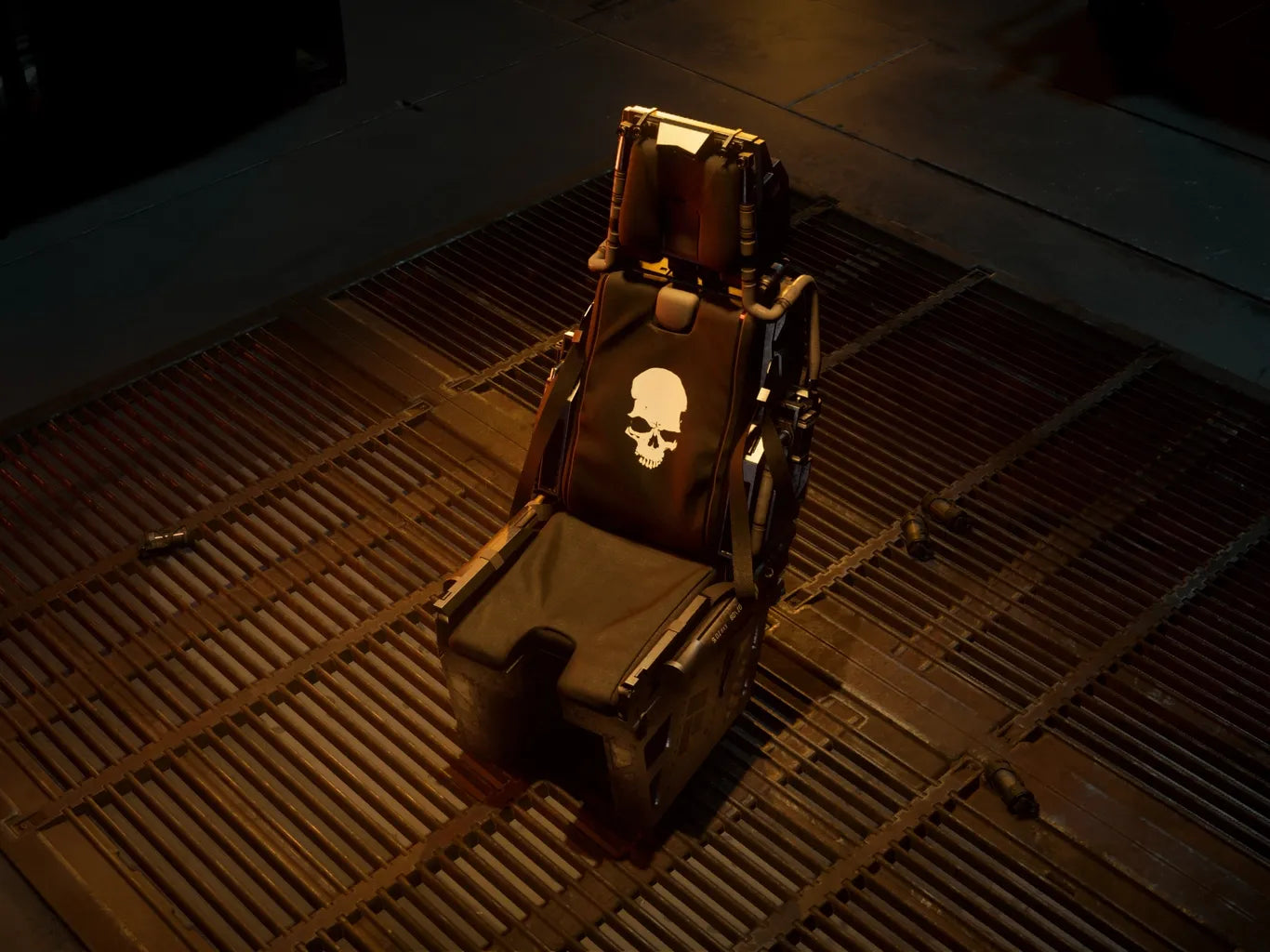 Salvaged Skull Lounge Chair - Subscriber Store