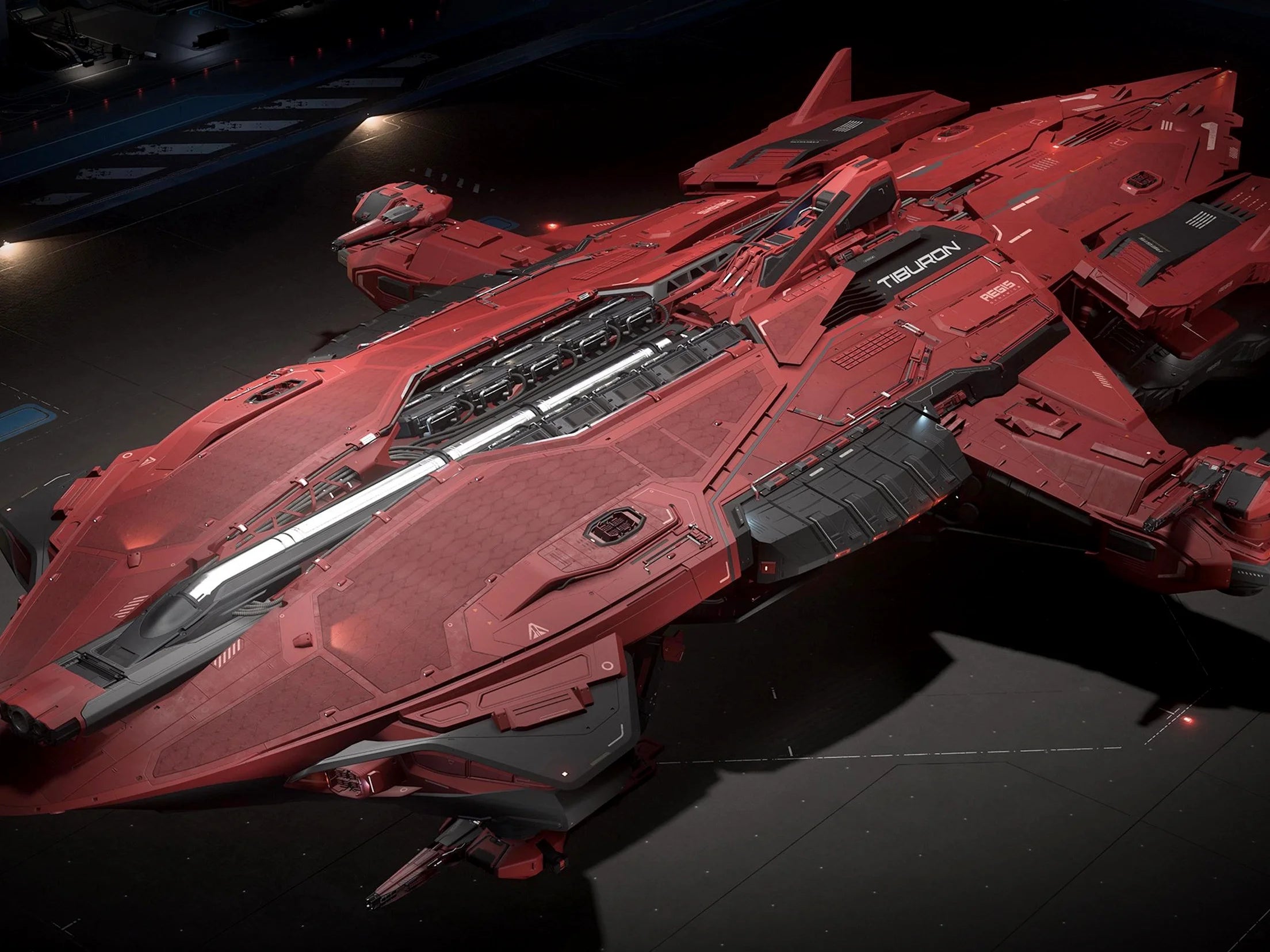 Tiburon - Vermillion Paint