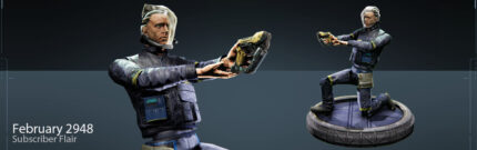 Takuetsu “Armin Trask” Replica Figure - Imperator