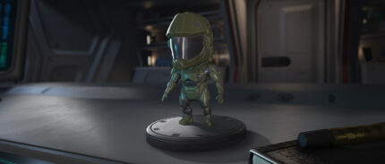 Sakura Fun Green ORC-mkX Armor Bobblehead